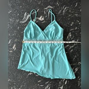 Vintage Fashion Bug Spaghetti Strap Baby Doll Tank Top Medium